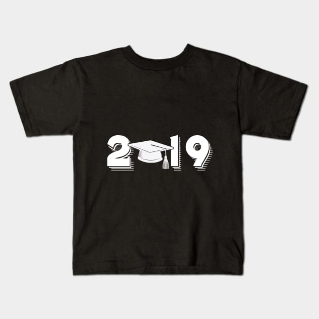 Senior Gifts High School 2019 College Graduation T Kids T-Shirt by TeeLovely